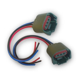 Par 2pz Arnés Conector Para Foco H13 Ford Dodge 