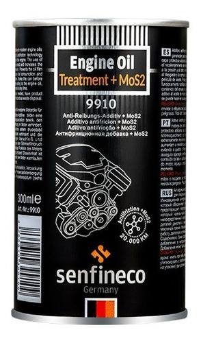 Antifriccion Para Motor Mos2 Senfineco 9910 300ml Nolin