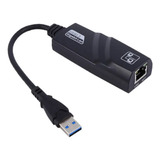 Adaptador Ethernet Usb 3.0 A Rj45 Gigabit Lan 1000 Mbps