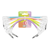 6 Cables Interpedal Kirlin I6-243  Pedal Efectos Guitarra