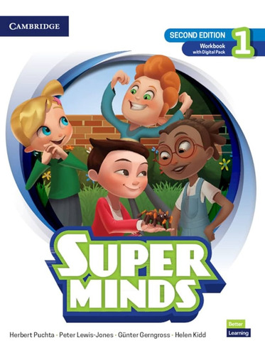 Super Minds 1 Workbook Second Edition W/digital Pack
