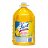Limpiador Lysol Desinfectante Para Pisos Limón 3785ml Lysol Limón En Botella 3785 Ml