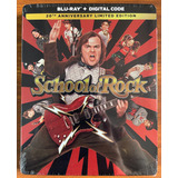 Bluray Steelbook Escola De Rock - Lacrado - Dub / Leg