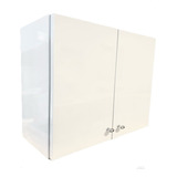 Alacena Laqueada 60 Mueble Baño Puerta Lisa