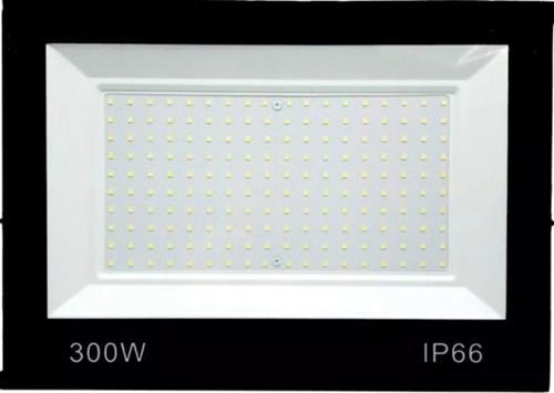 Refletor Led De 300w De Potência Ip66 Bivolt Cor Branco-frio