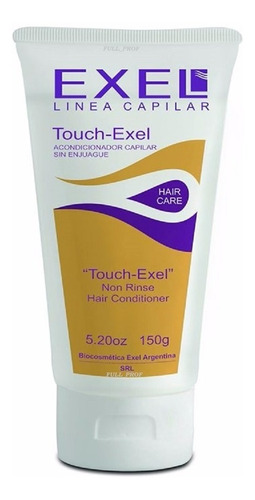 Touch Exel Crema Para Peinar Cabello Con Filtro Solar 150 Gr