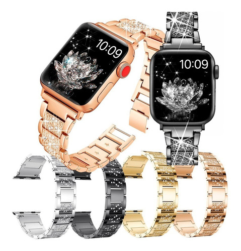 Correa Acero Compatible Con Apple Watch Todas Las Series 