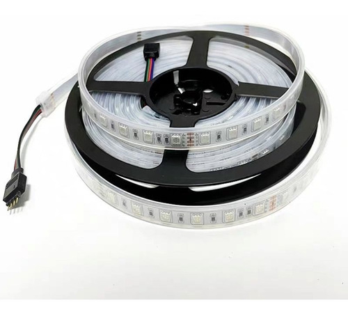 Tira Led 5050 Rgb Ip68 Pileta Pecera Automovil Cartel 12v 5m