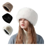 Gorro Ruso De Algodón Cálido Para Mujer