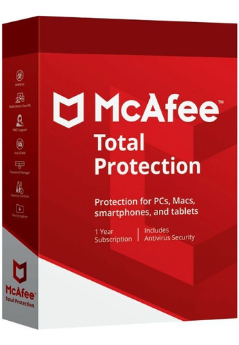  Mcafee Total Protection 1pc