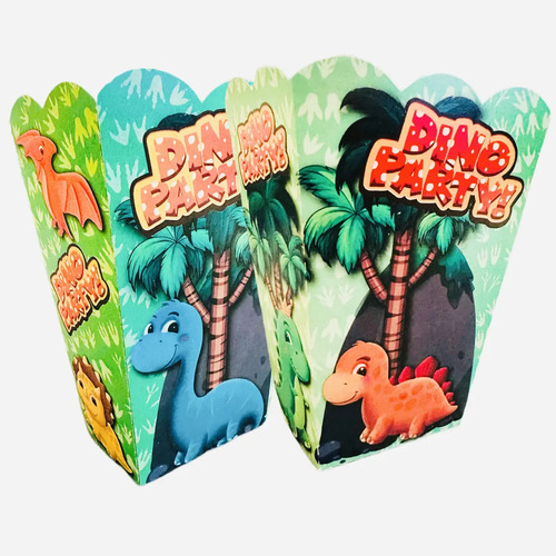 20 Cajas Palomeros Palomitas Carton Fiesta Varios Personajes