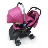 Coche Con Silla Carro Moisés Porta Bebe Paseador + Forro  