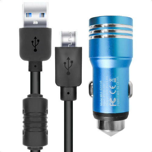 Kit 5 Atacado Cabo V8 Micro Usb Carregador Automotivo Turbo