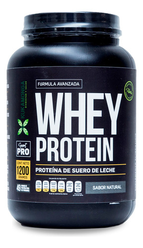 Suplemento Whey Protein Premium, Rapida Absorción - 1200 G