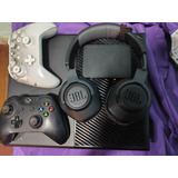 Xbox One Fat 2 Tb Y Media Con Dos Controles Y Diadema 