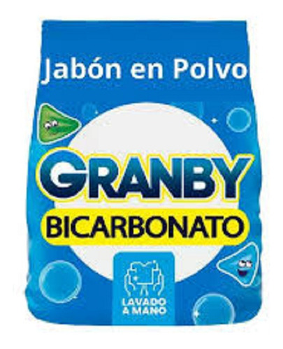 Jabon Polvo Granby Regular Bicarbonato 3 Kilos