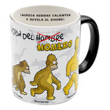 Mug Pocillo Mágico Evolución Homero The Simpsons