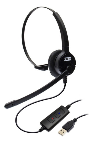 Lote 5pçs Headset Usb Voip C/ Cancel. De Ruído Dh-80 - Zox