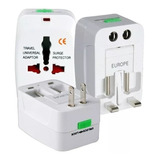 Adaptador Tomada Universal Internacional Uk Eua Europa Asia