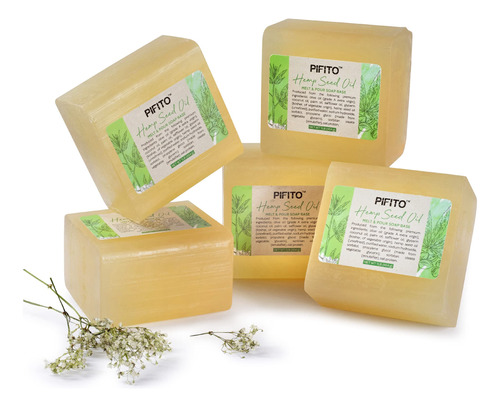 Pifito Premium - Base De Jabon Para Derretir Y Verter Aceite