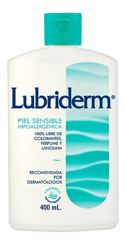 Crema Lubriderm Piel Sensible Hipoalergé - mL a $82