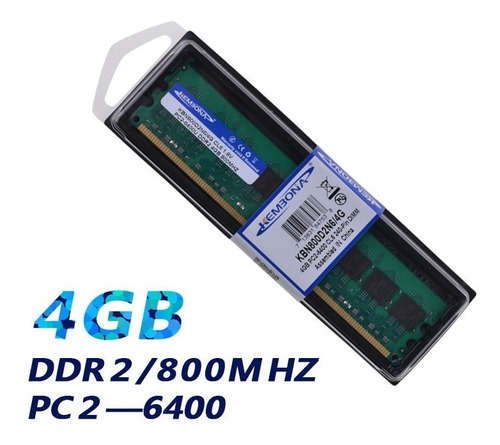 Memoria Ram 4gb Pc2-6400 Ddr2 Solo Para Amd - Kbn800d2n6/4g