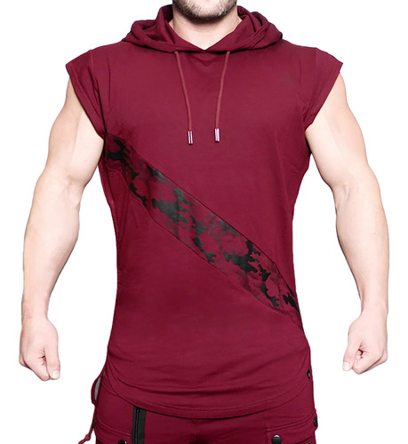 Mech-eng Camiseta Sin Mangas Con Capucha Para Hombre, Camise