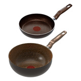 Set Imusa Talent Master Deluxe Wok + Sarten 24cm