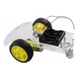 Kit Chassi 2wd Rodas Carro Smart Car Robô Projeto Arduino