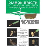 Kit Pasta Diamantada Y Discos Para Brillo Composite Ceramage
