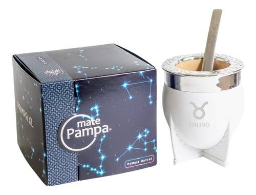 Mate Pampa Xl Térmico  Bombilla Astral Signo Yerba Mate