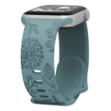 Correa Grabado En Relieve Para Apple Watch Todas Series