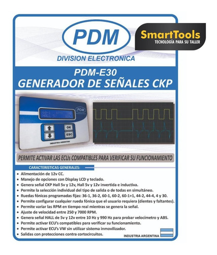  Generador De Señales Ckp Programable Pdm E30 