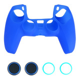 Capinha De Controle Ps5 + Par De Grips Playstation5 Proteção