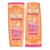 Shampoo+acondicionador Elvive Dreamlong Cabello Largo Dañado