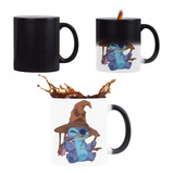 Taza Mágica Stitch Harry Potter Sombrero