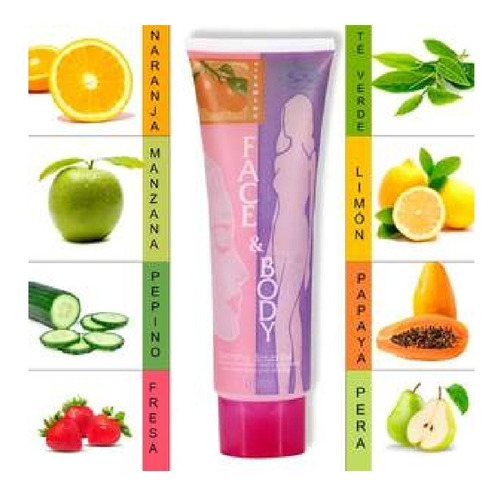 Exfoliante Gel Face & Body, Cara Y Cuerpo Aromas Huda