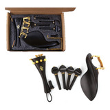 4/4 Kit De Violín De Tamaño Completo Accesorios Para Violín 