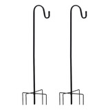 Comederos Para Pájaros Para Exteriores Shepherd Hook, 2 Unid