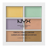 Maquillaje Profesional Nyx Paleta De Corrección De Color