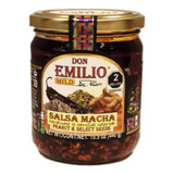 Salsa Macha Don Emilio Cacahuate Y Semillas Selectas 440gr