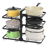 Pots And Pans Organizer, 16  150lbs Heavy Duty Pot Hold...