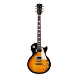 Guitarra Elétrica Michael Lp Michael Strike Gm730n De  Tília Vintage Sunburst Com Diapasão De Blackwood