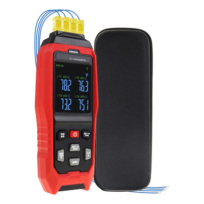 K/j/t Datalogger Termômetro Termopar Com Visor De 4 Canais C