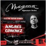 Encordado Para Guit Electrica Andres Gimenez Magma  Ag100 