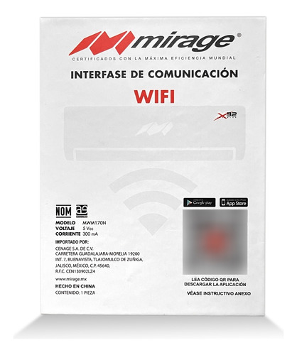 Modulo Interfase Wifi Mirage Inverter X32, Inverter 17