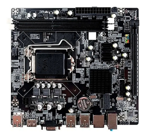 Placa Mãe H61 Intel Lga 1155 Hdmi Ddr3 2 E 3 Geração Nova