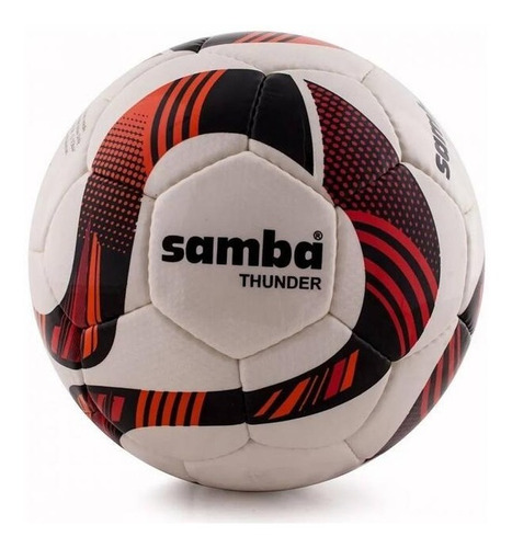 Pelota De Fútbol Nº5 Samba Thunder Oficial Cosida A Mano