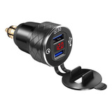 Adaptador De Enchufe Din A Usb Para Motocicleta, Cargador Us