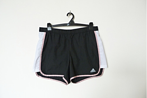 Short adidas Negro Deportivo, Talle 40/42